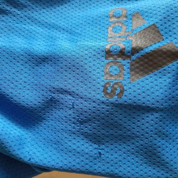 Adidas Climacool Long Sleeve Blue Large Top Men's - Picture 10 of 10